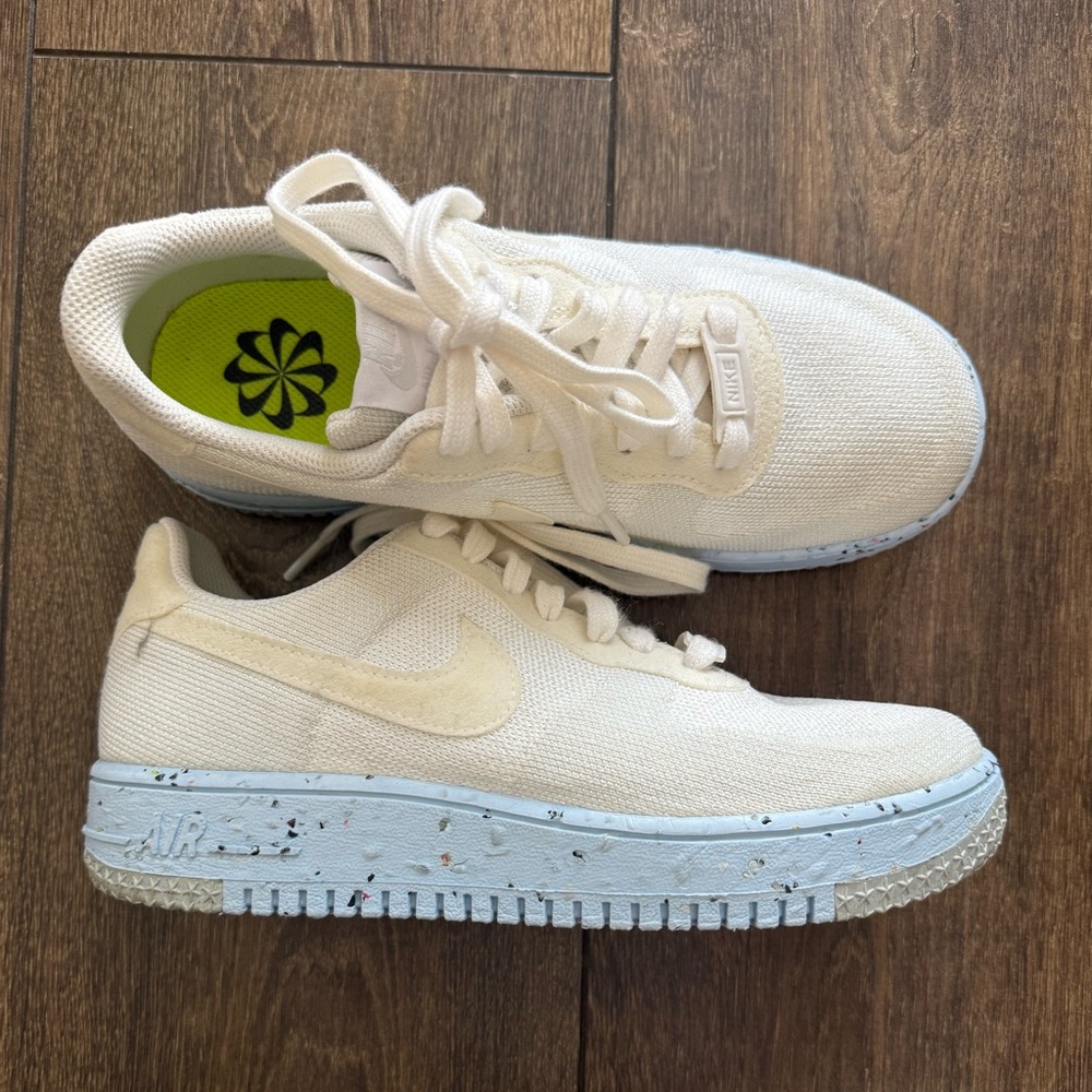 Nike Air Force 1 Low Crater Flyknit Chambray blue